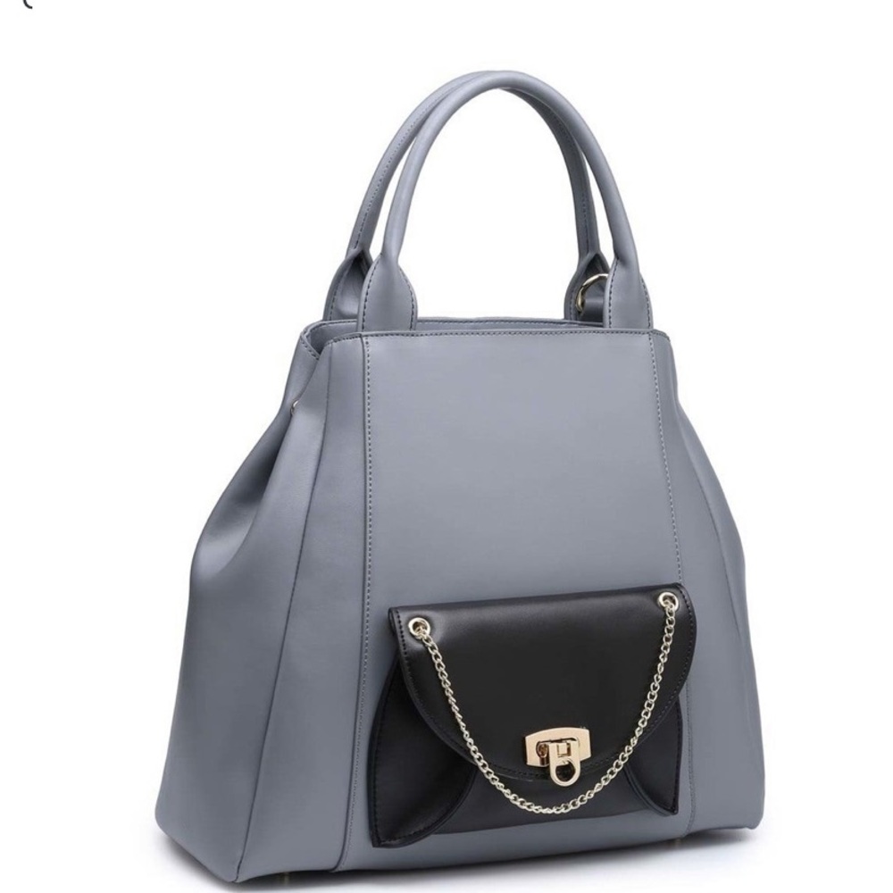 Segolene en Cuir Handbag w/ shoulder strap